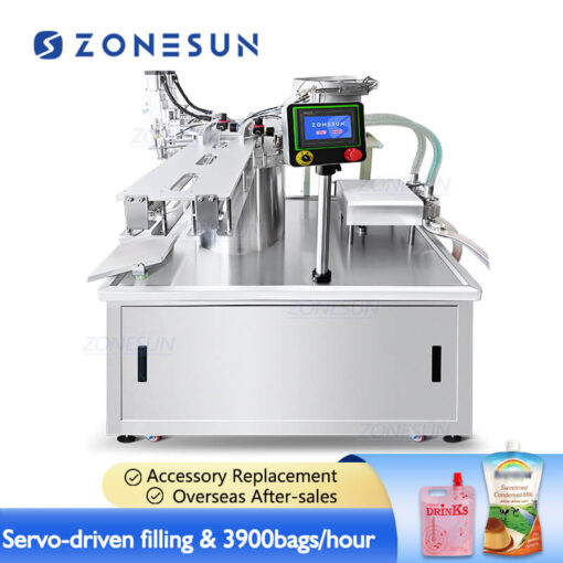 Rotary Spout Pouch Filling Machine