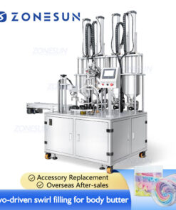 Multi Color Body Butter Cosmetic Filling Machine