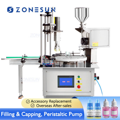 Rotary Nail Polish Filling Capping Machine