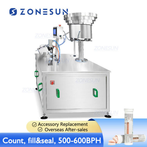 Effervescent Tablets Counting Filling Machine