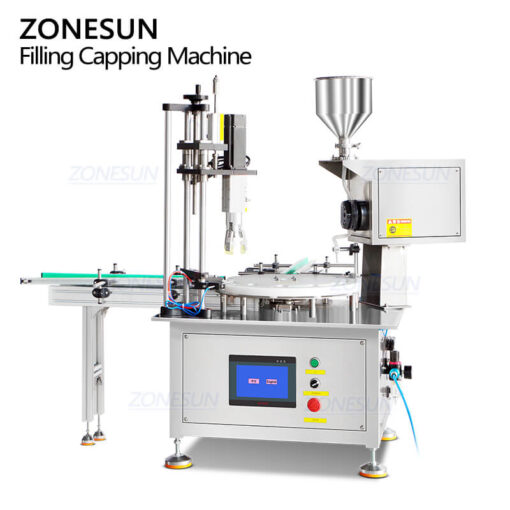 Rotary Nail Polish Filling Capping Machine - Image 2