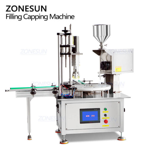 Rotary Nail Polish Filling Capping Machine - Image 3