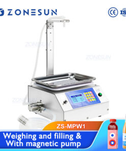 Magnetic Pump Liquid Weighing Filling Machine