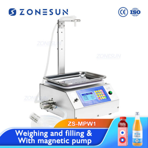 Magnetic Pump Liquid Weighing Filling Machine