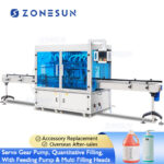Servo Gear Pump Cosmetic Filling Machine