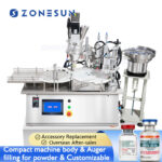 Powder Vial Filling Capping Machine