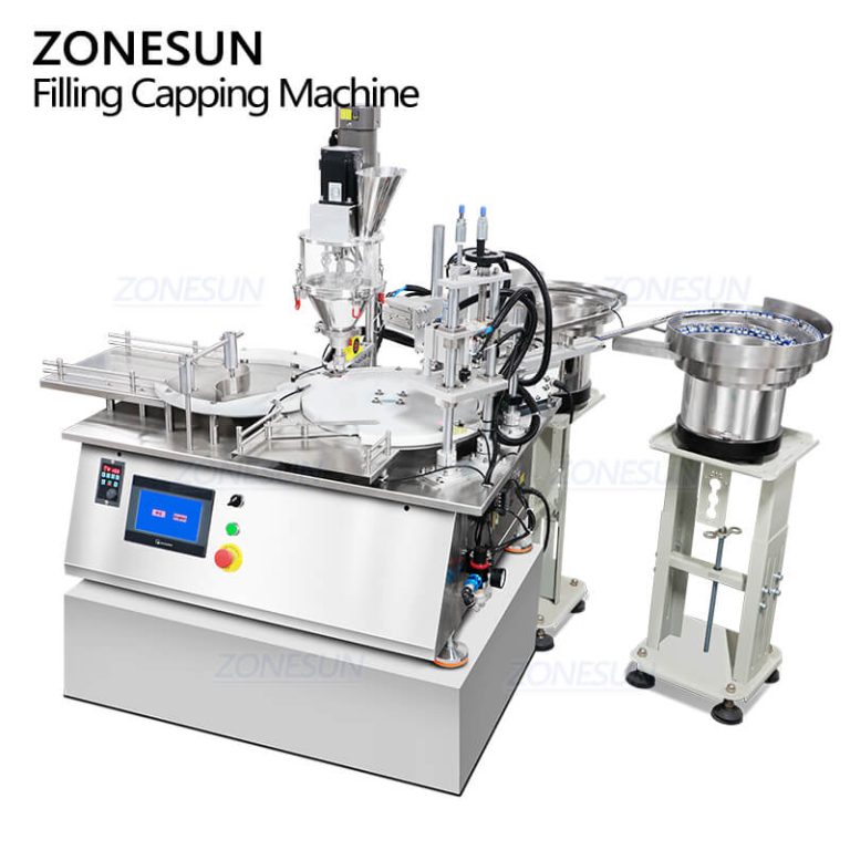 Powder Vial Filling Capping Machine