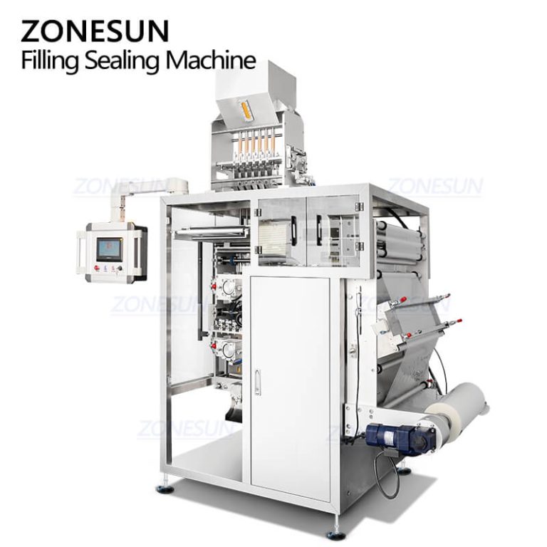 Multi-lane Granule Sachet Vertical Filling Sealing Machine