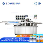 Vial Filling Stoppering Machine