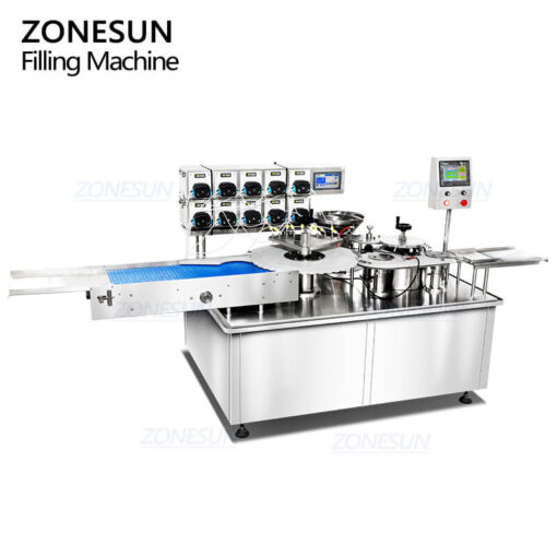 Vial Filling Stoppering Machine