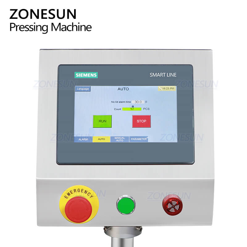 Dust Proof Lid Capping Pressing Machine Z3