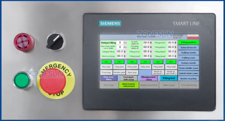 Vacuum Perfume Filling Capping Machine X6