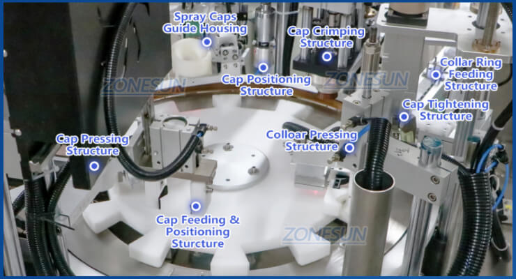 Vacuum Perfume Filling Capping Machine X8