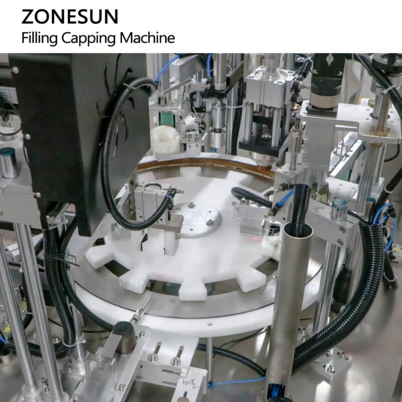 Vacuum Perfume Filling Capping Machine Z4